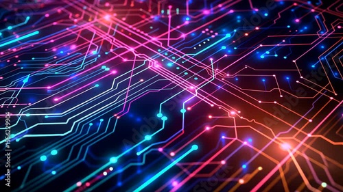 abstract circuit board background