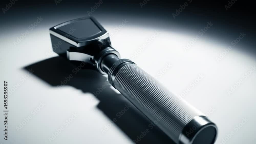 Close-up of a Medical Ophthalmoscope Tool Close-up of a Medical Ophthalmoscope Tool