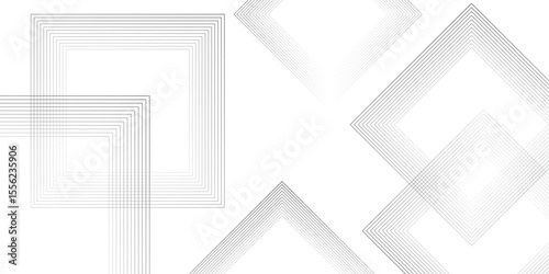 Abstract modern hipster futuristic line graphic background. Abstract lines pattern technology on gray gradients background. Vector illustration abstract graphic design banner pattern background.