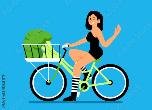 Healthy life illustration
