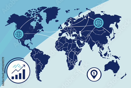 vector-infographic-of-a-world-map-with-data-points