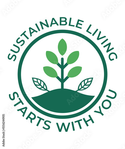 Sustainable Living Starts with You - Eco-Friendly Nature Design for Green Living photo