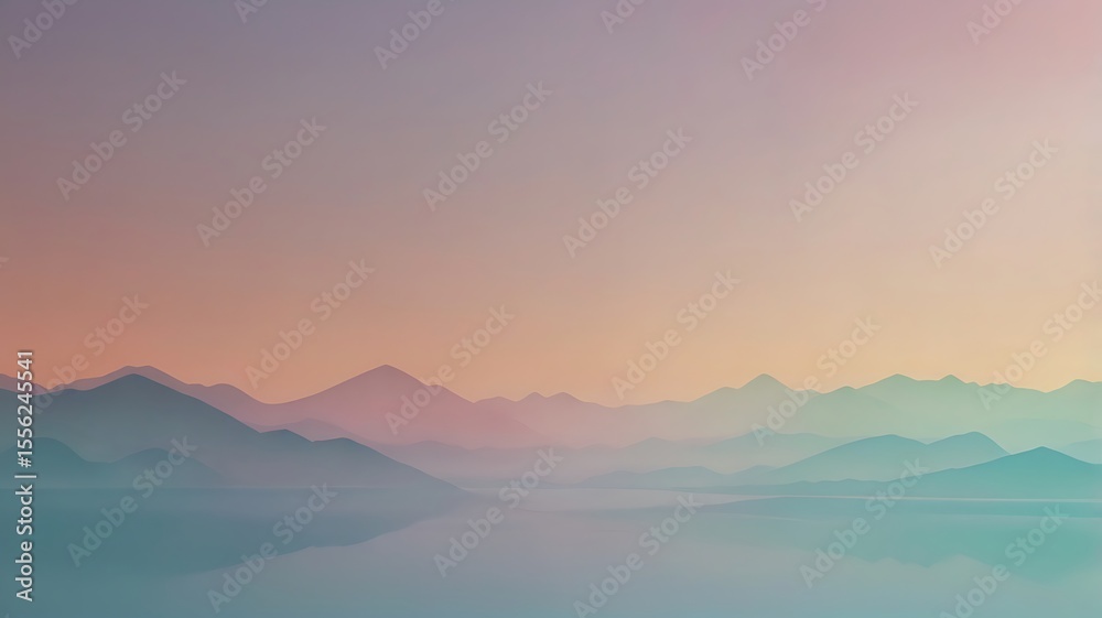 Obraz premium Minimalist Abstract Backgrounds Soft gradients pastel and modern