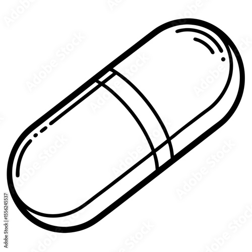 Pharma Pill Illustration