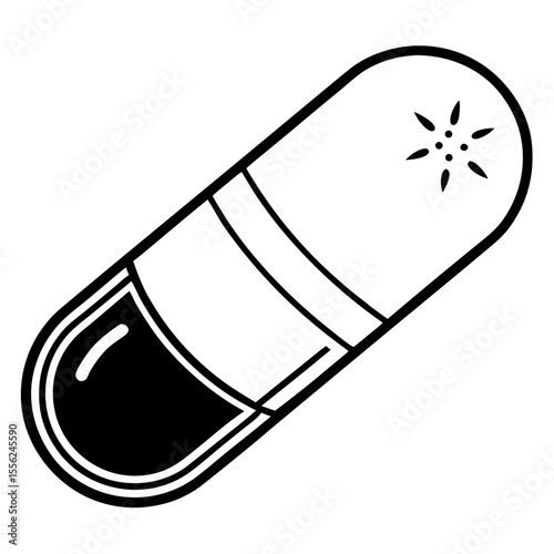 Pharma Pill Illustration