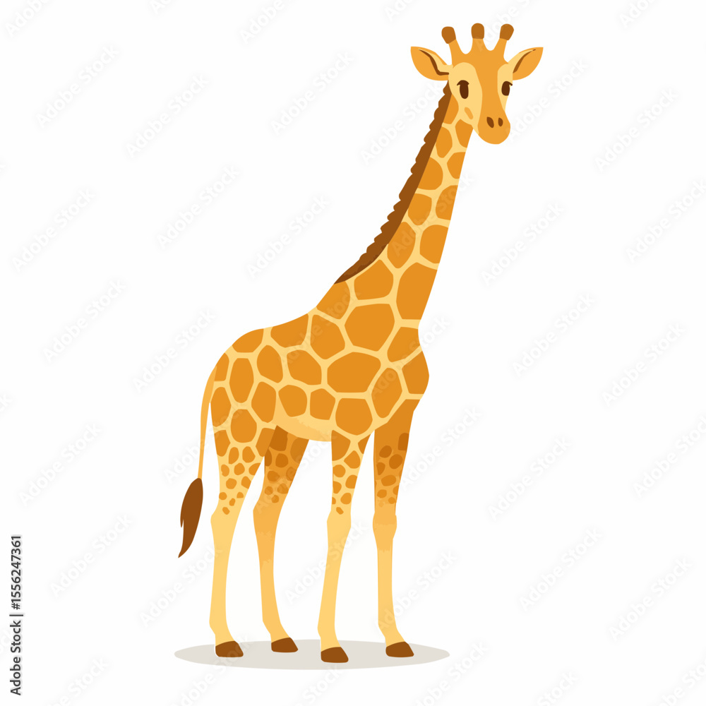 Obraz premium Illustration of giraffe