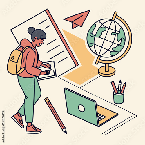 Student Studying Abroad Global Education & Travel