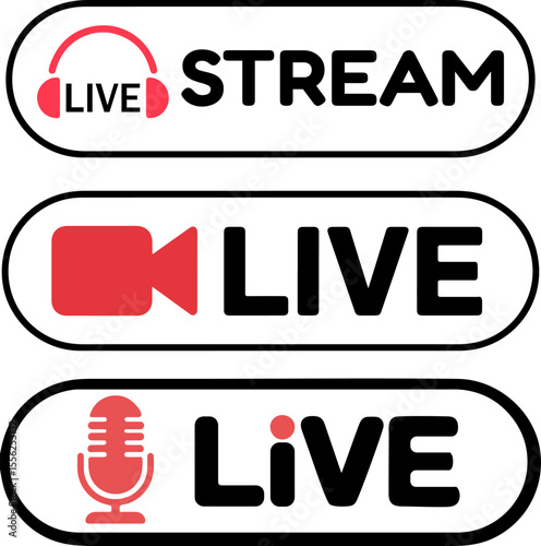 Live Stream and Broadcast Indicators
