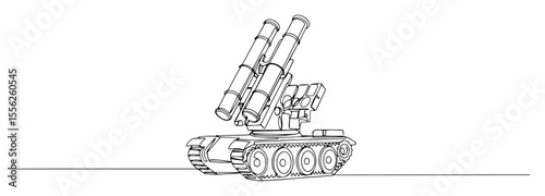 self-propelled missile launcher vehicle