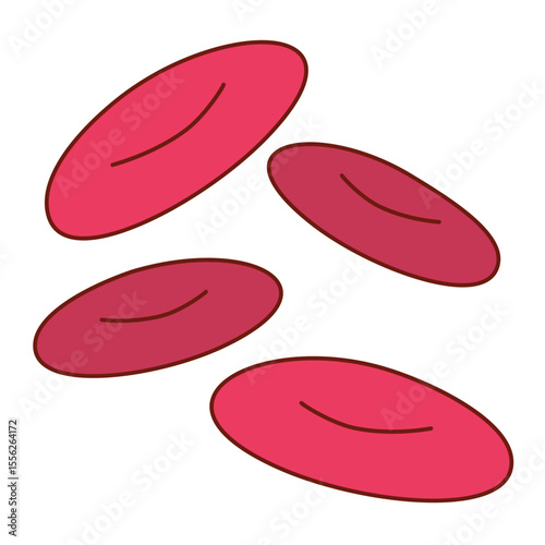 red blood cells icon