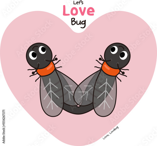 Let’s Love Lovebug – Empathy Illustration with Cute Insect Character