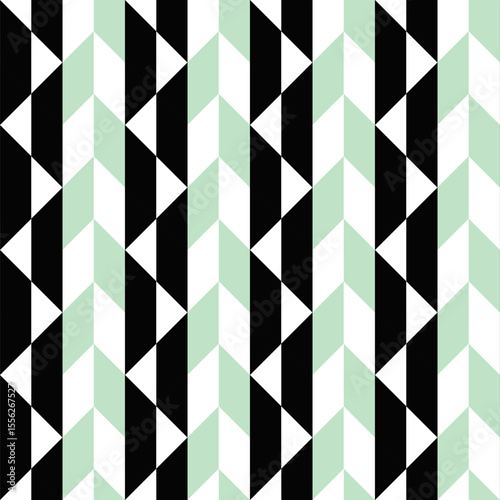 Random abstract three color pattern background - repetitive seamless repeating vector design