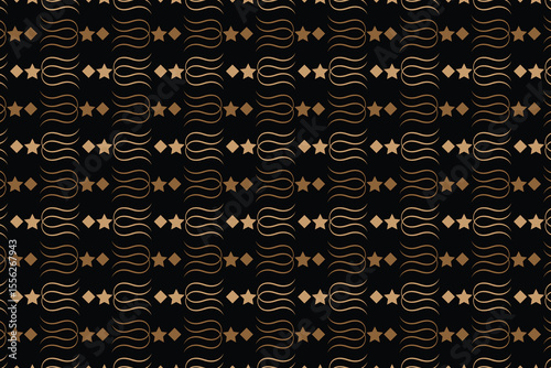 Luxury vector pattern Seamless ornament. Elegant repeating design for fabric, furniture, carpet, decor, prints