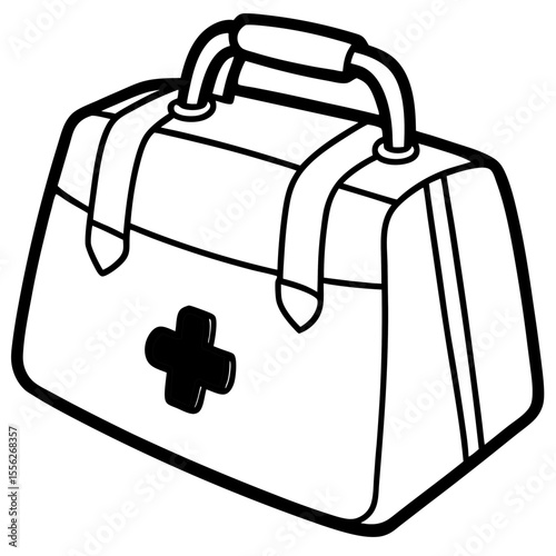 Healthcare Bag Illustration