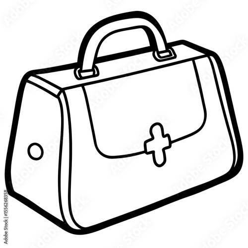 Healthcare Bag Illustration