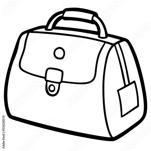 Healthcare Bag Illustration