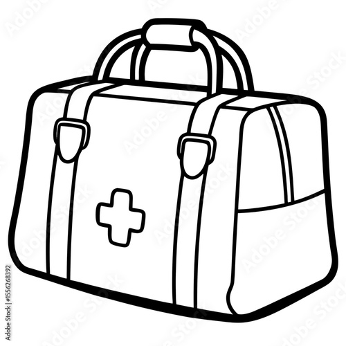 Healthcare Bag Illustration