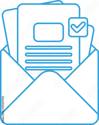 Email Line Icon 