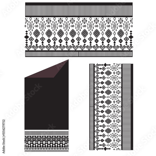Fabric pattern, Patterns are a repeating of an element