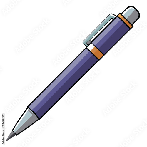 pen vector image on white background