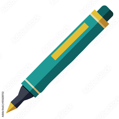 pen vector image on white background