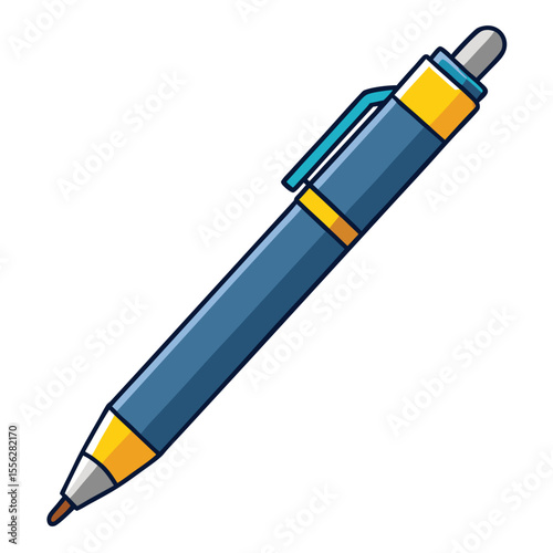 pen vector image on white background