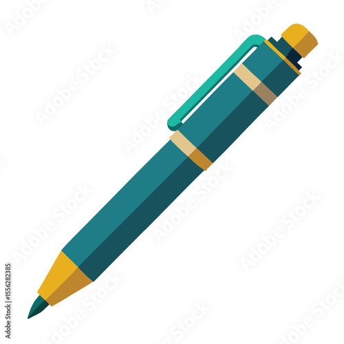 pen vector image on white background