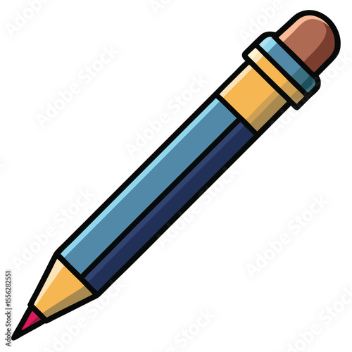 pen vector image on white background