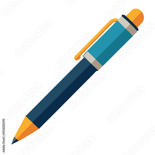 pen vector image on white background