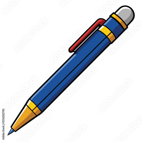 pen vector image on white background