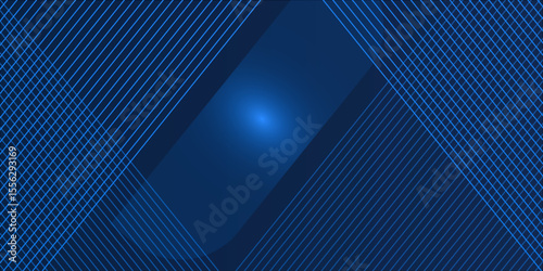 Light Blue vector cover with straight stripes. Glitter abstract illustration with colored sticks. Smart design for business ads. Vector Abstract, science, futuristic, energy technology concept