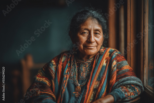 Timeless Gaze: Portrait of an elder person whose eyes speak volumes, bathed in soft light, embodying a lifetime of experience, strength, and serene wisdom.