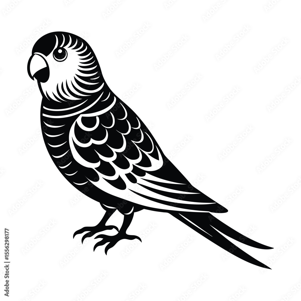 Fototapeta premium vector illustration of a bird