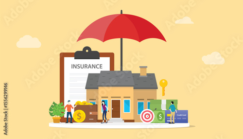 home insurance protection from unexpected disasters ai generative.