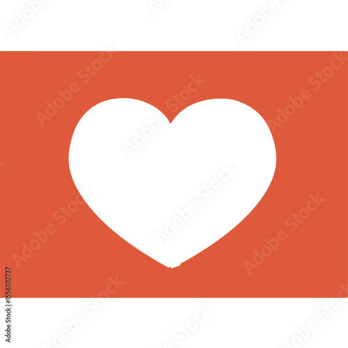 Red and pink heart portrait frame photo insta pic
