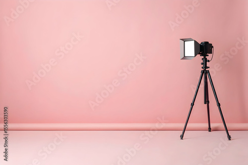 Snuff said cosmetic bottle with pink background