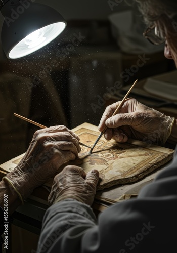 Meticulous Art Restoration