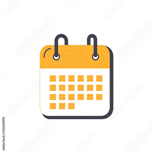 Calendar Icon Vibrant Calendar Icon: Schedule, Organize, Plan