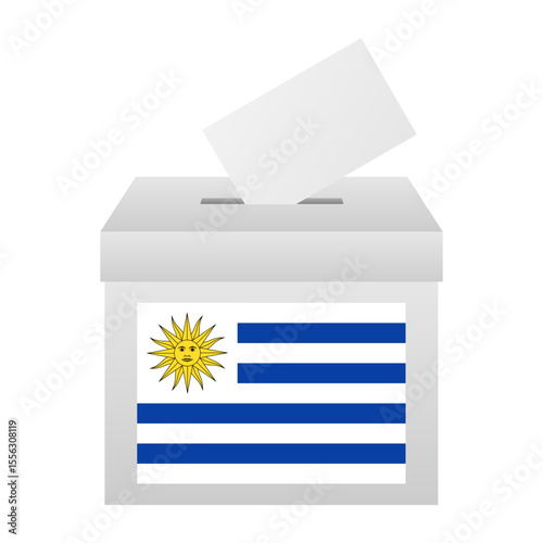 Election in Uruguay. Election Concept. Vector Illustration.