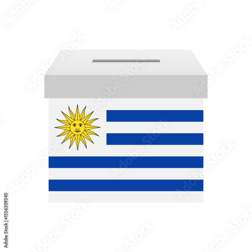 Election in Uruguay. Election Concept. Vector Illustration.