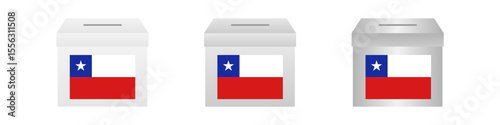 Election in Chile. Election Concept. Vector Illustration.