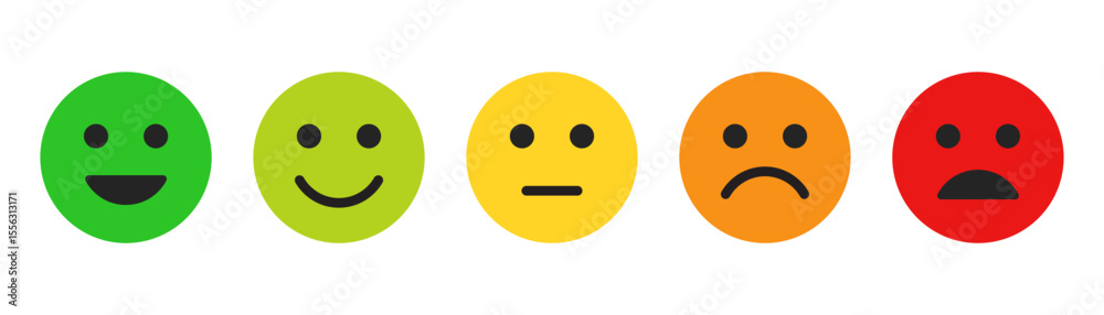 Emoji faces collection. Cartoon symbol, feedback rating emoji icon set. Rating emoji set. Feedback rating scale with emoji faces vector illustration. Emoji faces collection. Cartoon symbol, feedback rating emoji icon set. Rating emoji set. Feedback rating scale with emoji faces vector illustration.