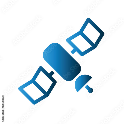 Satellite icon design template
