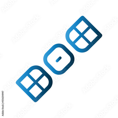 Satellite icon design template