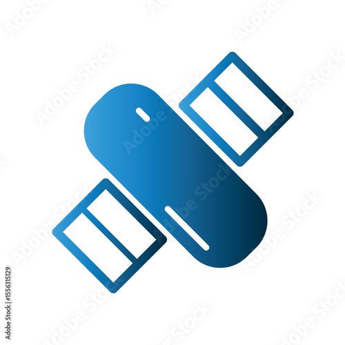 Satellite icon design template