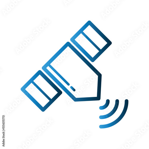 Satellite icon design template
