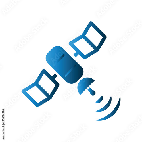 Satellite icon design template