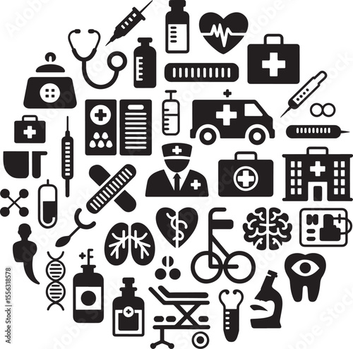 Healthcare Icons A Comprehensive Guide to Medical Symbols and Their Meanings