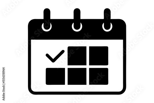calendar icon vector illustration
