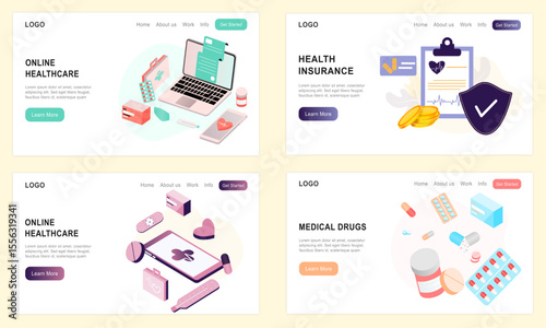 family health care and insurance concept